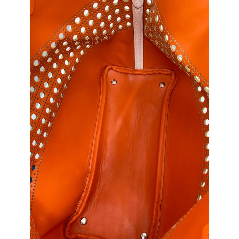 Ralph Lauren White Orange Shoulder Bag - Picture 11 of 12